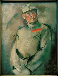 Porträtt av en österrikisk officer