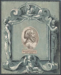 Frontispice, före 1749.