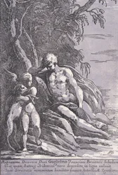 Sankt Johannes i öknen, 1725.