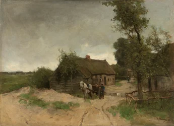 Hus på grusvägen