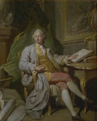 Porträtt av L. Henninger, 1760-talet