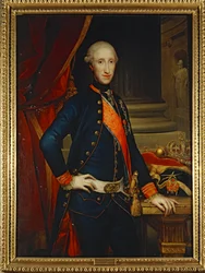Ferdinand IV, kung av Neapel (målning på duk)