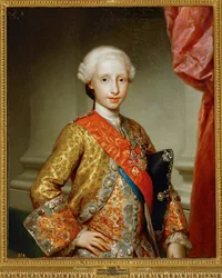 Spädbarnet Antonio Pascual de Bourbon ... (målning på duk)