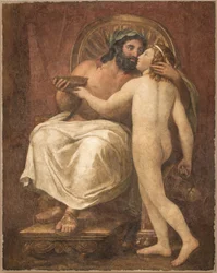 Jupiter kysser Ganymedes, 1759-1760