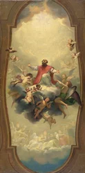 St. Eusebius bars till himlen, ca 1757 (olja på duk)