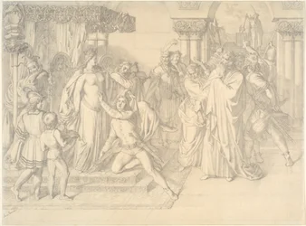 Singers Contest på Wartburg, ca. 1853.