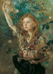Rosplockaren, ca 1882-84 (olja på duk)