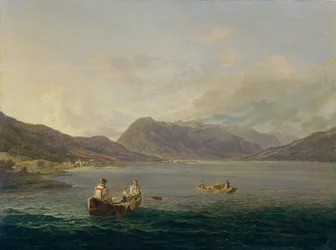 Österrikisk alpin sjö