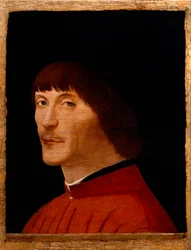 Porträtt av en man, 1468-1470.