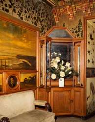 Matsal, Casa Vicens, Barcelona, av arkitekten Antoni Gaudi. Spanien