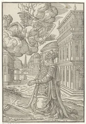 Knästående David