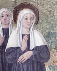 Livet av St. Francesca Romana: När hon återvände från St Paul