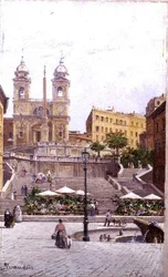 Spanska trappan, Rom