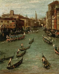 The Historical Regatta: Gondoler på Canal Grande