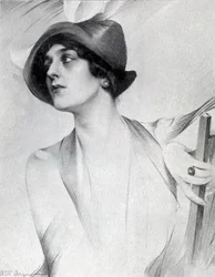 Lina Cavalieri (teckning)