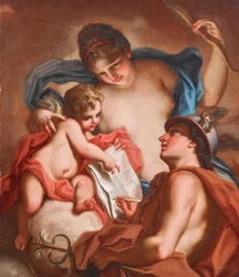 Venus, Merkurius och Amor