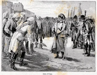 Napoleon Bonaparte, segrande i slaget vid Ulm, den 20 oktober