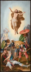 Kristi uppståndelse, ca 1561-69 (olja på pannå)