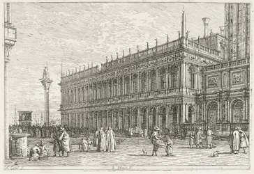 Visningar: Biblioteket, Venedig, 1735-1746.