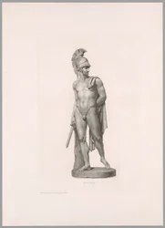 Ettore, framifrån, från Work by Canova