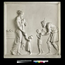Feeding the Hungry, 1795 (gips)