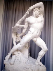 Herkules och Lykas efter Antonio Canova (1757 - 1822)