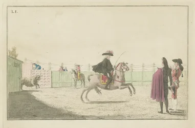 Tavla I, från serien Collection of the Main Actions in a Bullfight