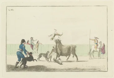 Tavla VI, från serien Collection of the Main Actions in a Bullfight
