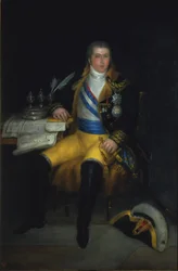 Porträtt av Don Manuel Godoy