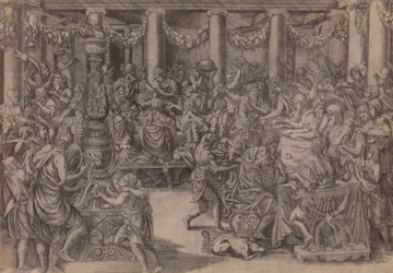 Scipios bankett, 1543.