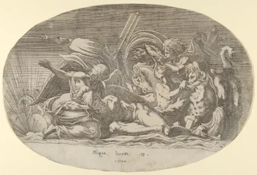 Iris, Neptunus och sömn, 1544.