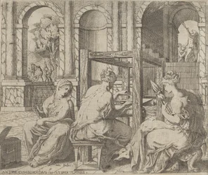 Minyas döttrar, 1545.