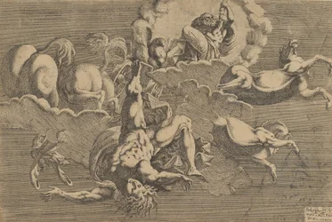 Phaetons fall, 1545.