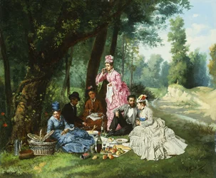 Picknicken, 1874