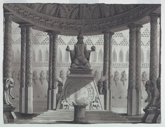 Scenografi, orientaliskt tempel