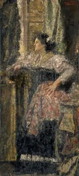 "Porträtt av en flicka", 1898