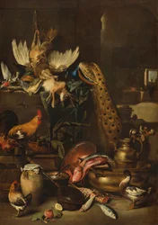 The Larder, förmodligen ca. 16501660.
