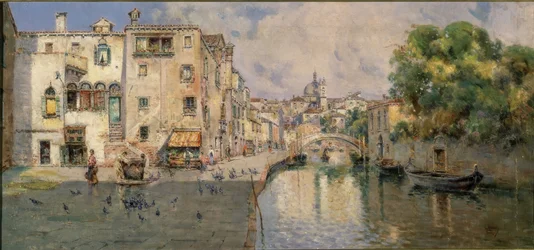 Utsikt över Venedig