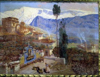 Paisaje granadino (Landskap nära Granada)