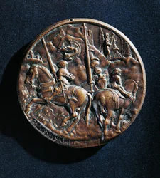 Medalj av Filippo Maria Visconti (1392-1447)