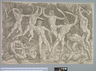 Battle of the Nudes, c.1475