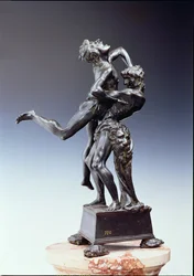 Herkules och Antaeus, ca 1475-80 (brons) (se även 79921)