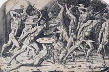 Herkules och jättarna, c.1475-80
