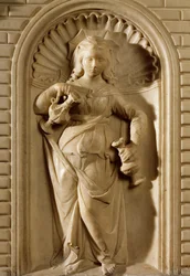 Begravningsmonument över den heliga Marcolino Amanni