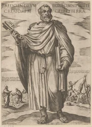 Av Sankt Peter Jag tror på gud, fadern allsmäktige skaparen av himmel och jord (titel på objekt) Kristus, Maria och aposteln (serietitel)
