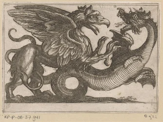 Dragon och Griffin i strid Kampdjur (serietitel)