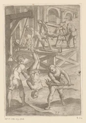 Tortyr: hängande och brinnande Tortyr som lidit av kristna martyrer (serietitel) Varia tormentorum et supplicioru crudelium (...) (serietitel)