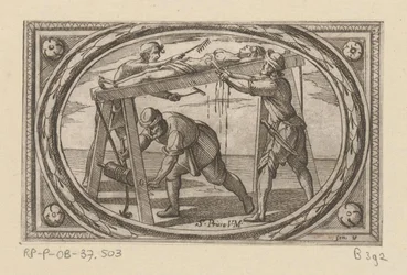 h.prisca Romeinse martelaressen (serietitel) Imagini di moltes vergini Rom nel martirio (serietitel)