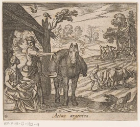 Silveråldern Aetas argentea (titel på objekt) Metamorphoseon sive transformationum (serietitel) Metamorphoses of Ovid (serietitel)