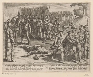 Julius Civilis arresteras och hans bror Paulus halshuggas De bataviska krigen mot romarna (serietitel) Batavorum cum Romanis Bellum (serietitel)
